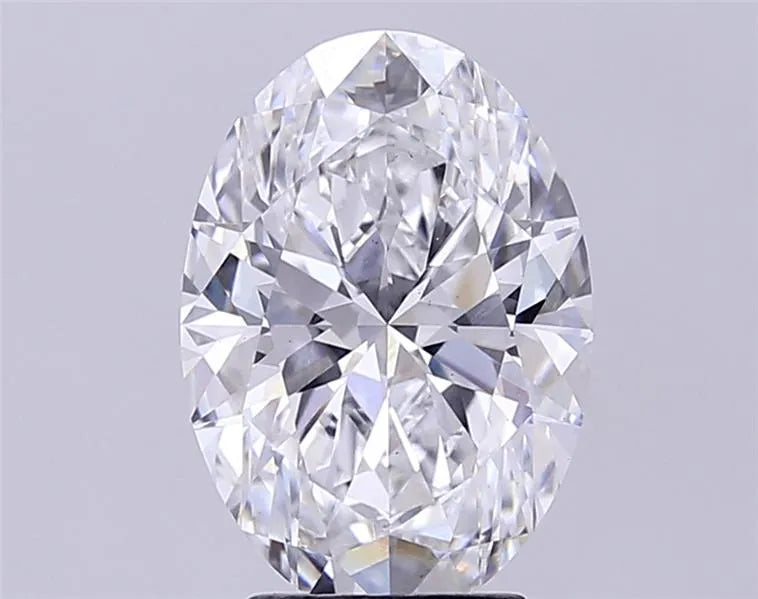 3.81ct Oval Lab Grown Diamond (Colour D, Clarity VS1, IGI Certified)