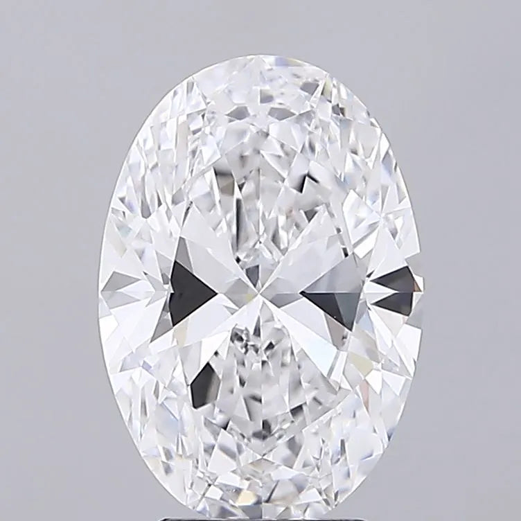 3.81ct Oval Lab Grown Diamond (Colour D, Clarity VVS2, IGI Certified)