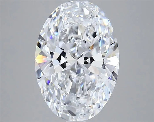 3.81ct Oval Lab Grown Diamond (Colour E, Clarity VVS1, IGI Certified)