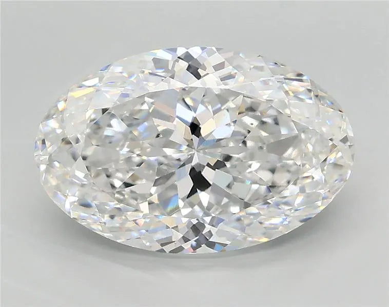 3.81ct Oval Lab Grown Diamond (Colour E, Clarity VVS1, IGI Certified)