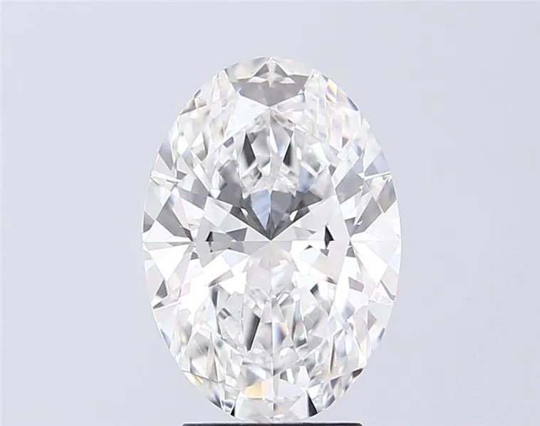 3.81ct Oval Lab Grown Diamond (Colour F, Clarity VVS2, IGI Certified)
