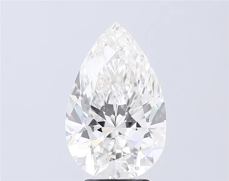 3.81ct Pear Lab Grown Diamond (Colour F, Clarity VVS2, IGI Certified)