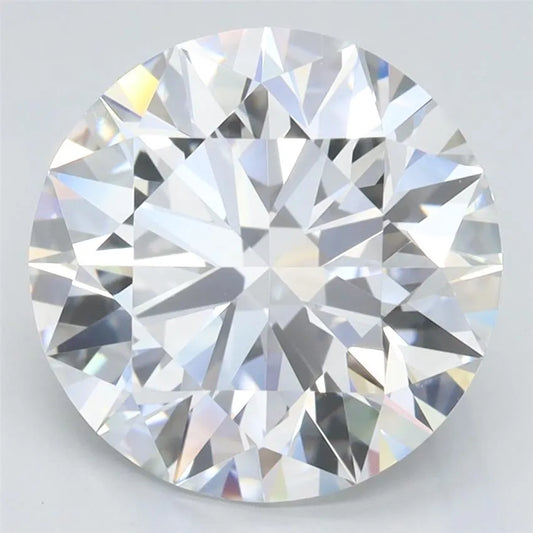 3.81ct Round Lab Grown Diamond (Colour D, Clarity IF, Cut ID, IGI Certified)