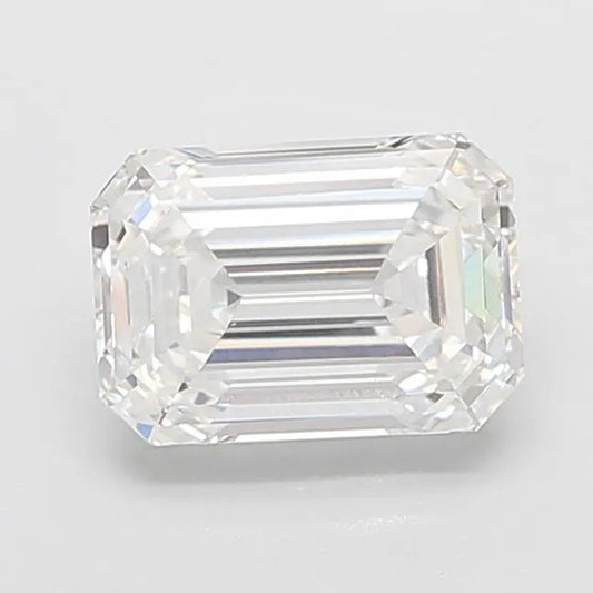 3.82ct Emerald Lab Grown Diamond (Colour E, Clarity VVS1, IGI Certified)