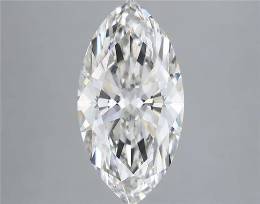 3.82ct Marquise Lab Grown Diamond (Colour E, Clarity VVS1, IGI Certified)