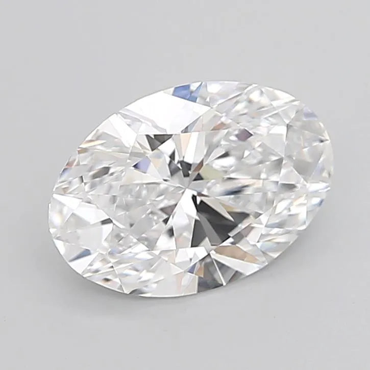 3.82ct Oval Lab Grown Diamond (Colour D, Clarity VVS2, Cut EX, IGI Certified)