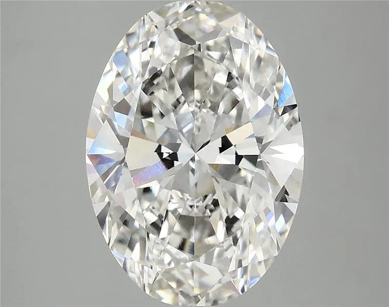 3.82ct Oval Lab Grown Diamond (Colour G, Clarity VVS2, IGI Certified)