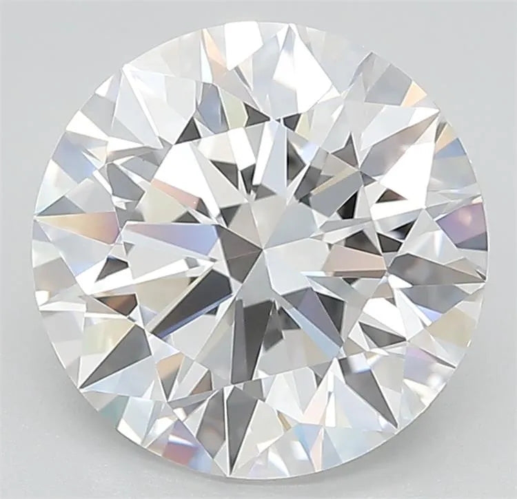 3.82ct Round Lab Grown Diamond (Colour D, Clarity IF, Cut ID, IGI Certified)