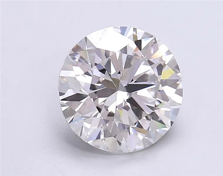 3.82ct Round Lab Grown Diamond (Colour G, Clarity VS1, Cut EX, IGI Certified)
