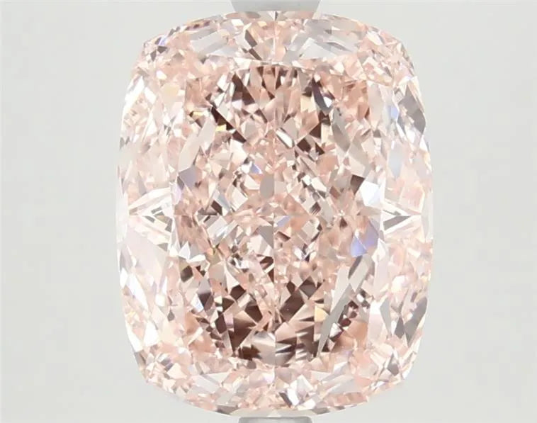 3.83ct Cushion modified Lab Grown Diamond (Colour Fancy Vivid Pink, Clarity VVS2, IGI Certified)
