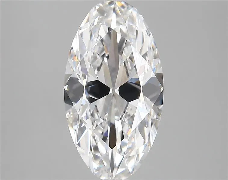 3.83ct Oval Lab Grown Diamond (Colour D, Clarity VVS2, IGI Certified)