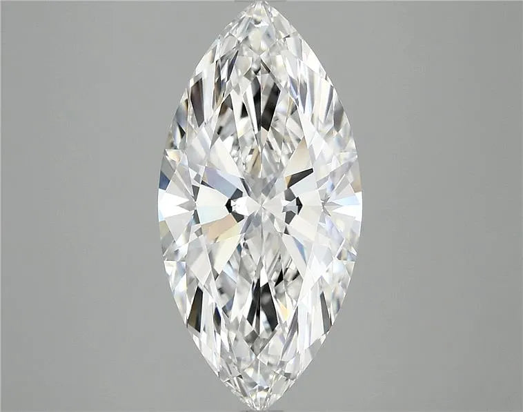 3.84ct Marquise Lab Grown Diamond (Colour E, Clarity VVS2, IGI Certified)
