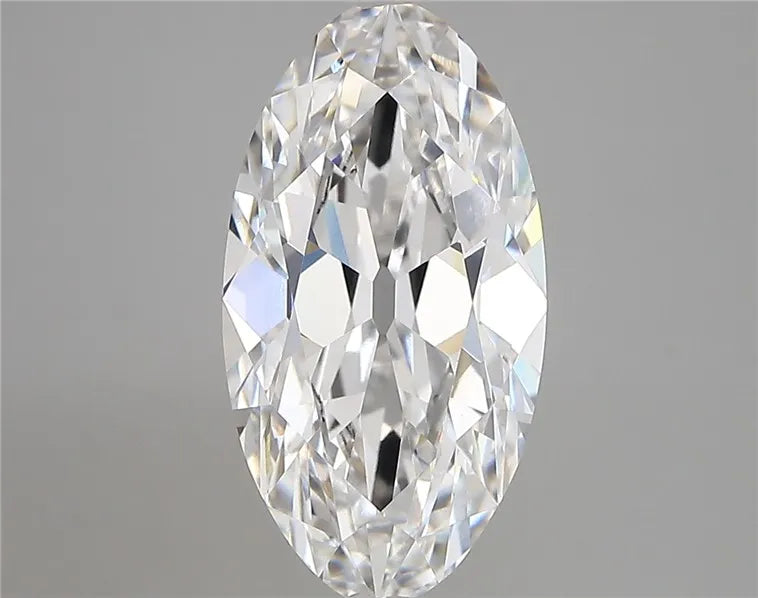 3.84ct Oval Lab Grown Diamond (Colour E, Clarity VVS1, IGI Certified)