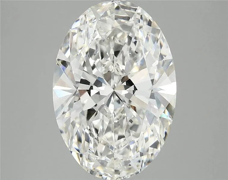 3.84ct Oval Lab Grown Diamond (Colour F, Clarity VVS2, IGI Certified)