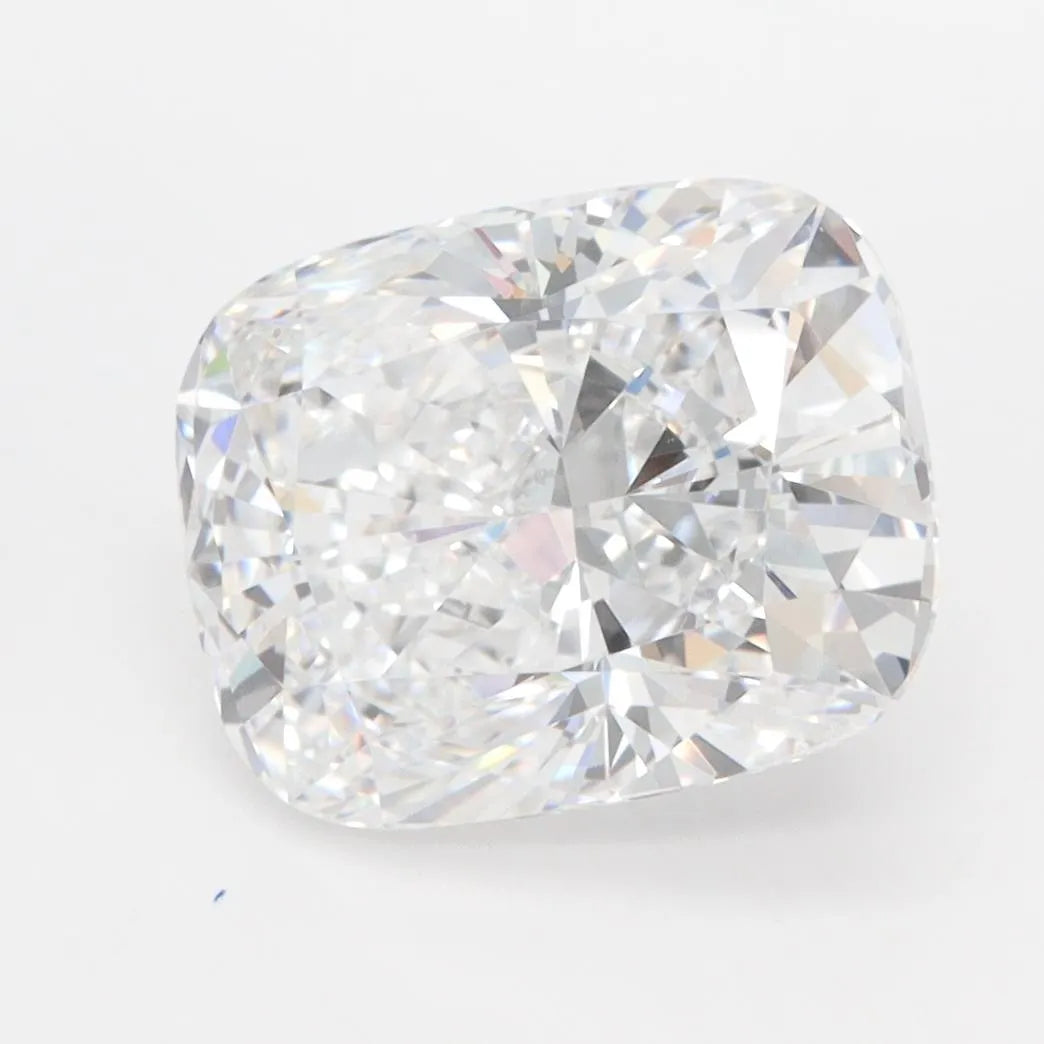 3.85ct Cushion brilliant Lab Grown Diamond (Colour D, Clarity VVS1, GIA Certified)