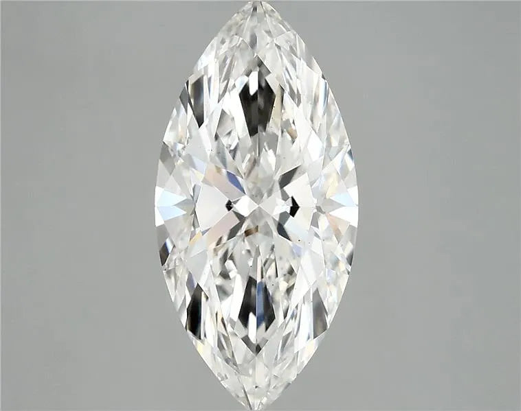 3.85ct Marquise Lab Grown Diamond (Colour G, Clarity VS2, IGI Certified)