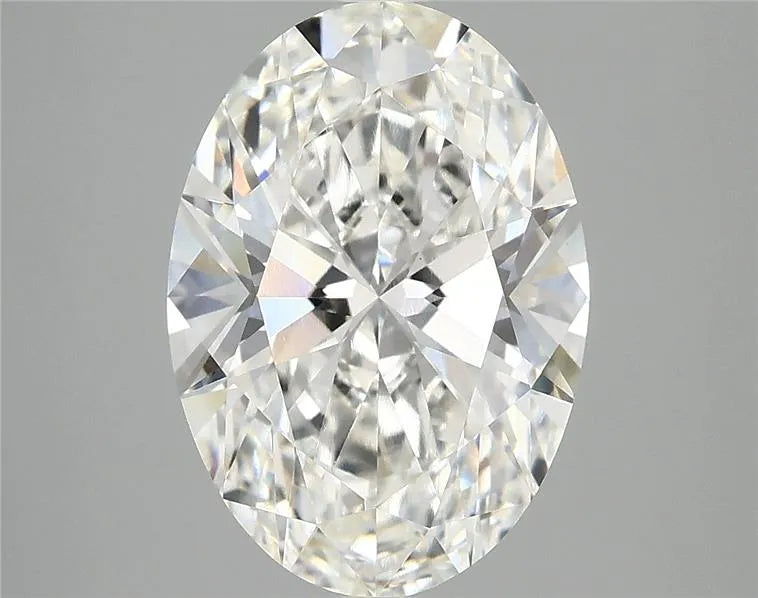 3.85ct Oval Lab Grown Diamond (Colour G, Clarity VVS2, IGI Certified)
