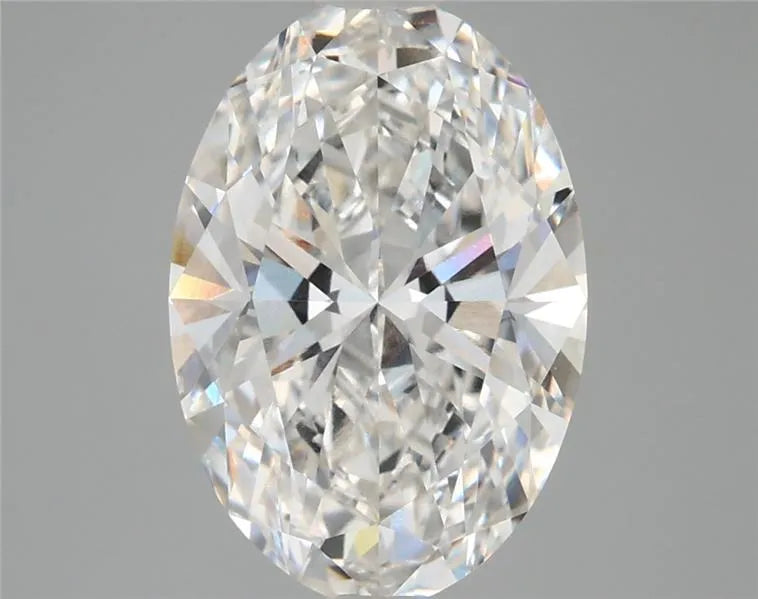 3.85ct Oval Lab Grown Diamond (Colour G, Clarity VVS2, IGI Certified)