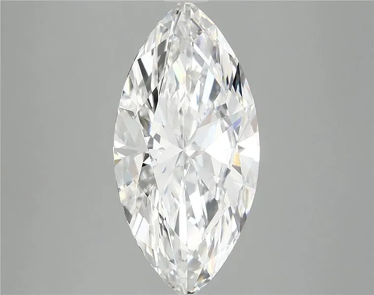 3.86ct Marquise Lab Grown Diamond (Colour F, Clarity VVS2, IGI Certified)