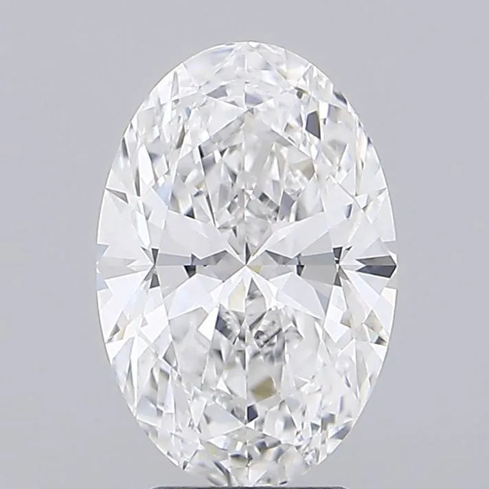 3.86ct Oval Lab Grown Diamond (Colour D, Clarity VVS1, IGI Certified)