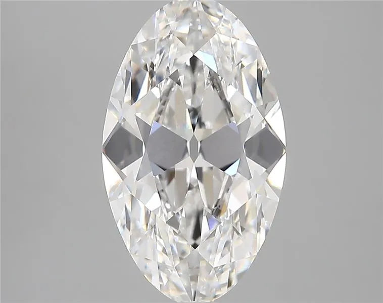 3.86ct Oval Lab Grown Diamond (Colour D, Clarity VVS1, IGI Certified)