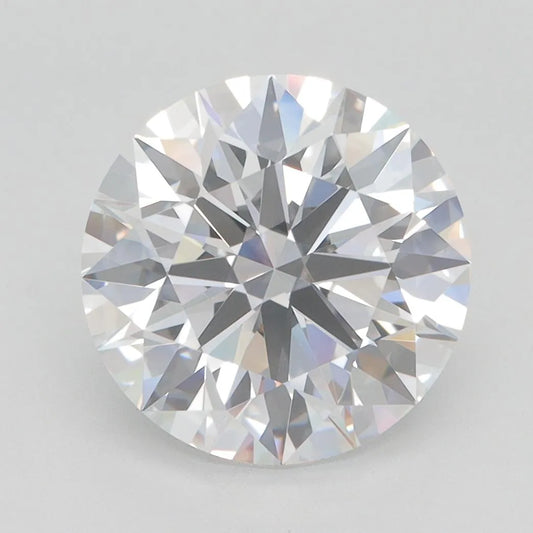 3.86ct Round Lab Grown Diamond (Colour F, Clarity VVS1, Cut EX, GIA Certified)