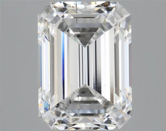 3.87ct Emerald Lab Grown Diamond (Colour E, Clarity SI1, IGI Certified)