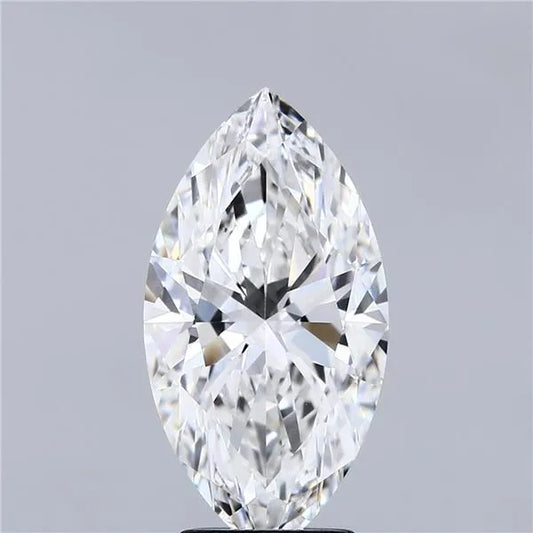 3.87ct Marquise Lab Grown Diamond (Colour E, Clarity VVS1, IGI Certified)