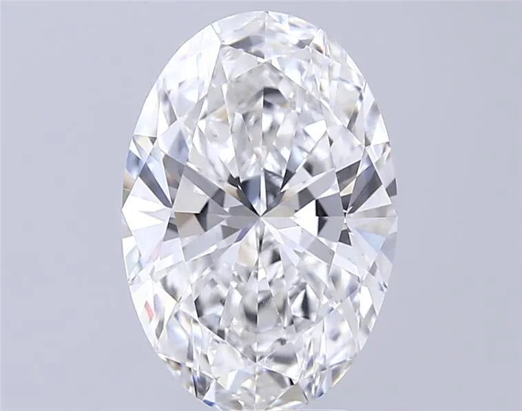3.89ct Oval Lab Grown Diamond (Colour E, Clarity VS1, IGI Certified)