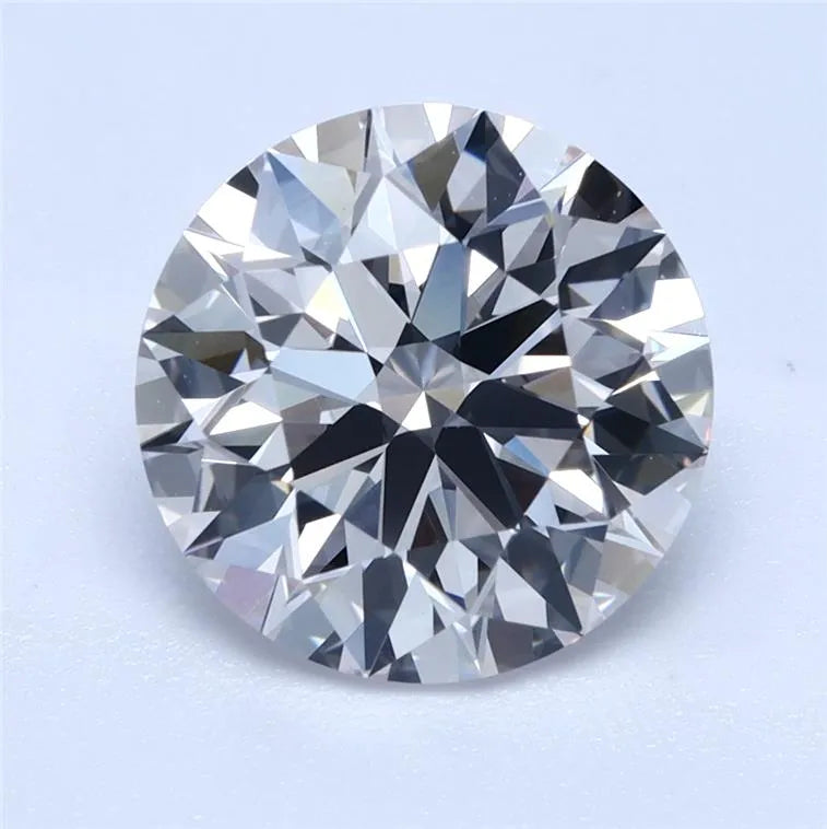 3.89ct Round Lab Grown Diamond (Colour H, Clarity VVS2, Cut ID, IGI Certified)