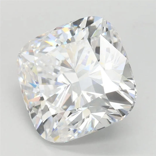 3.90ct Cushion modified Lab Grown Diamond (Colour D, Clarity IF, IGI Certified)