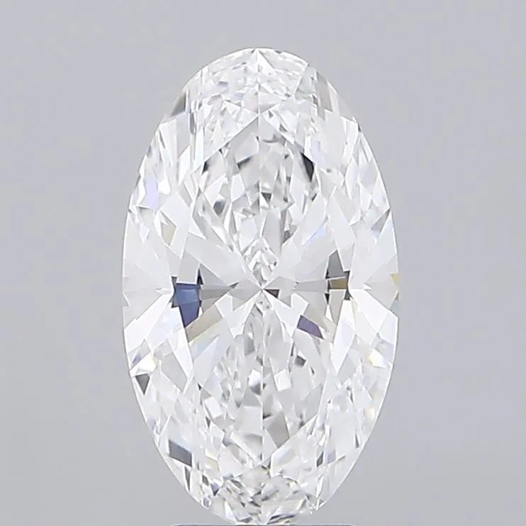 3.90ct Oval Lab Grown Diamond (Colour D, Clarity VVS1, IGI Certified)