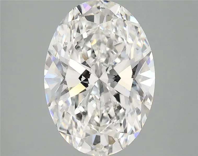 3.90ct Oval Lab Grown Diamond (Colour F, Clarity VVS2, IGI Certified)