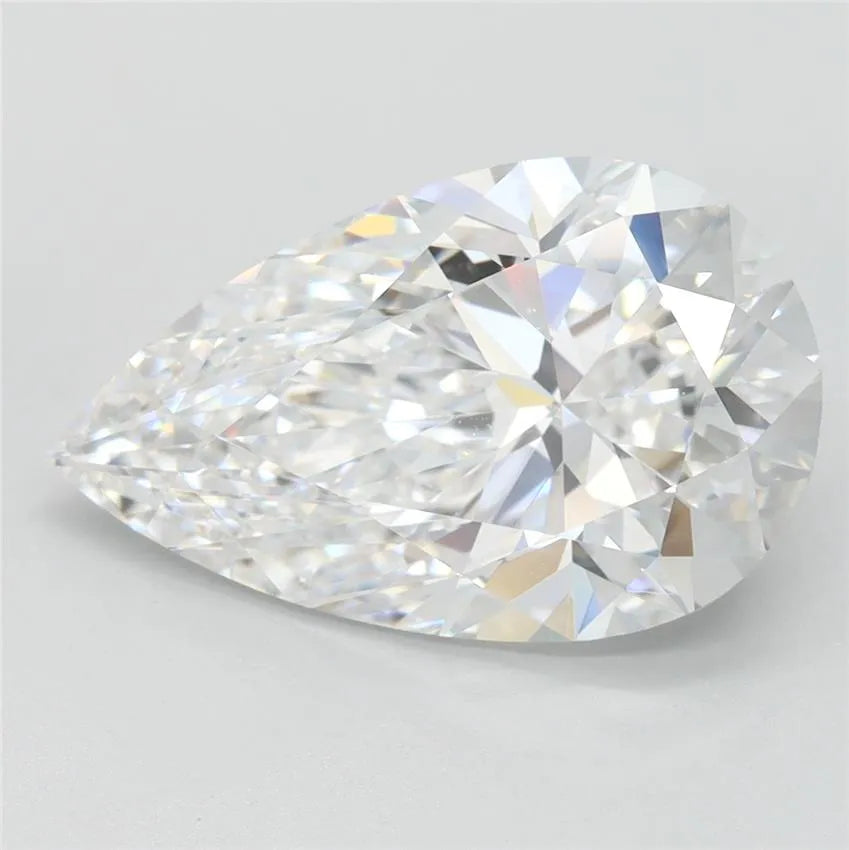 3.90ct Pear Lab Grown Diamond (Colour D, Clarity VVS1, IGI Certified)
