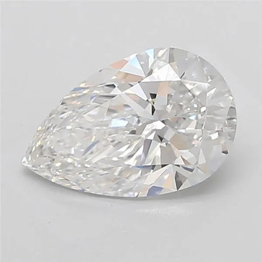 3.90ct Pear Lab Grown Diamond (Colour E, Clarity VVS1, IGI Certified)