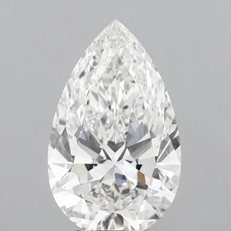 3.90ct Pear Lab Grown Diamond (Colour F, Clarity VS1, IGI Certified)