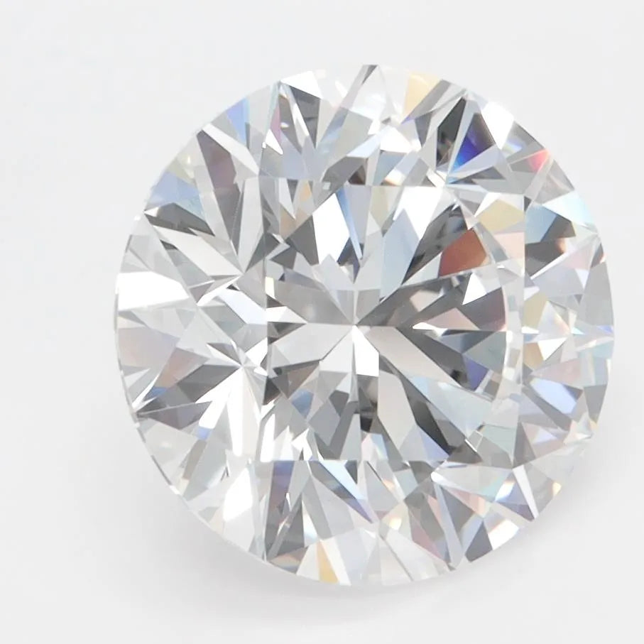 3.90ct Round Lab Grown Diamond (Colour D, Clarity IF, Cut ID, IGI Certified)
