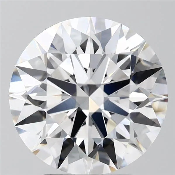 3.90ct Round Lab Grown Diamond (Colour D, Clarity VVS2, Cut ID, IGI Certified)