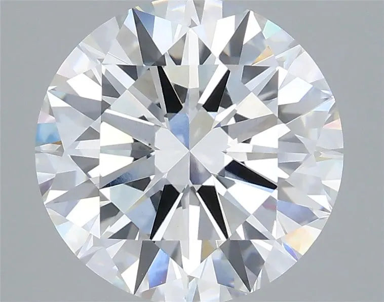 3.90ct Round Lab Grown Diamond (Colour F, Clarity VVS2, Cut EX, IGI Certified)
