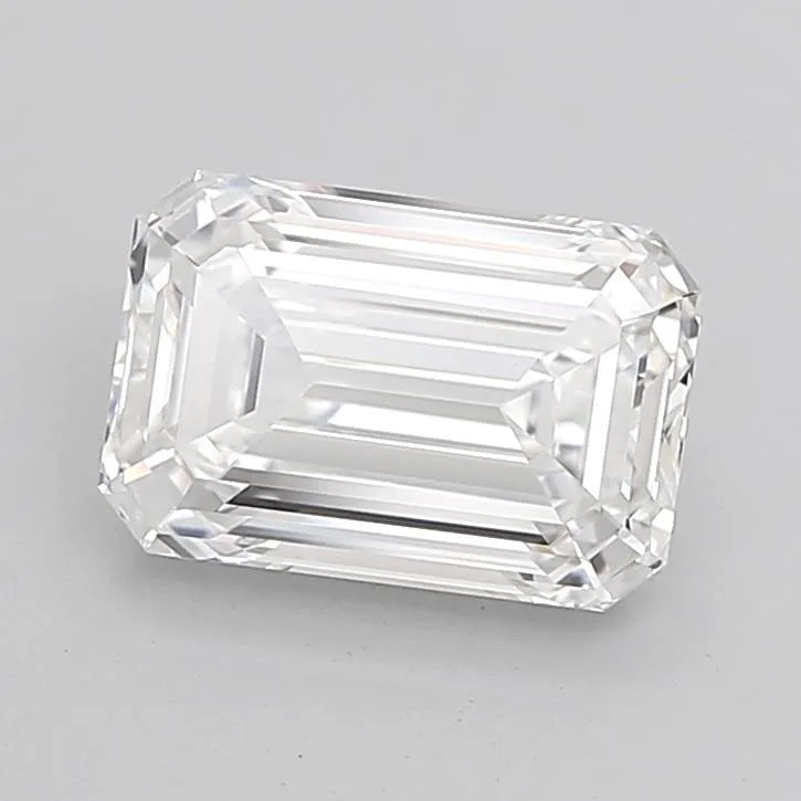 3.91ct Emerald Lab Grown Diamond (Colour D, Clarity IF, Cut EX, IGI Certified)