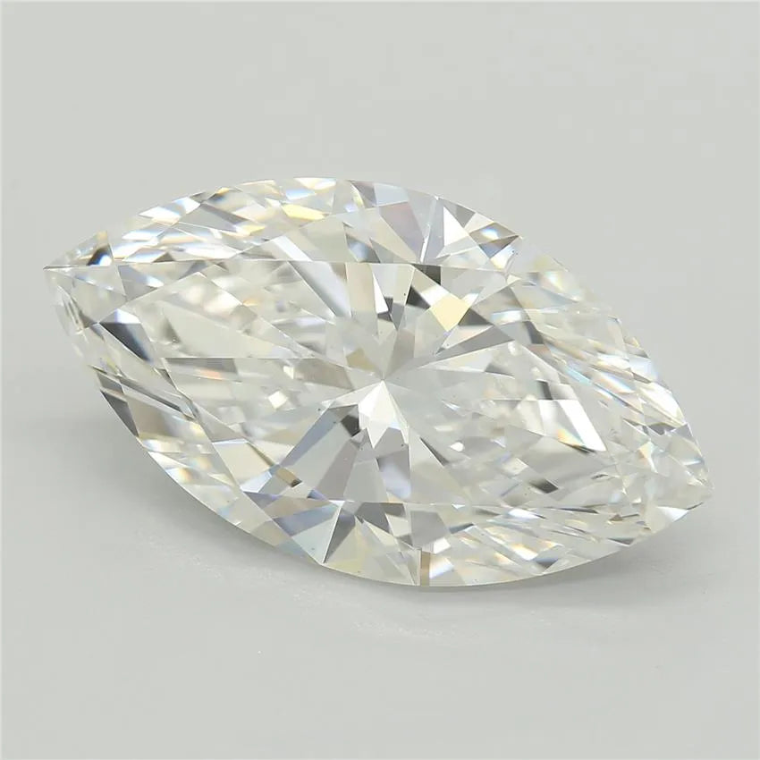 3.91ct Marquise Lab Grown Diamond (Colour E, Clarity VS2, IGI Certified)