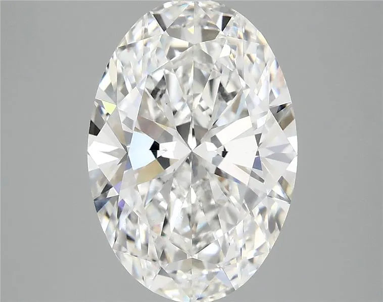 3.91ct Oval Lab Grown Diamond (Colour E, Clarity VVS2, IGI Certified)
