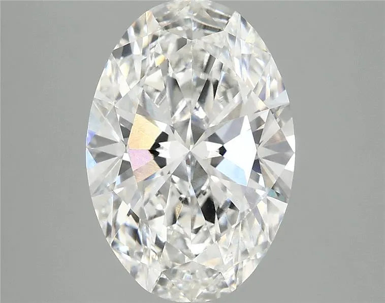 3.91ct Oval Lab Grown Diamond (Colour E, Clarity VVS2, IGI Certified)