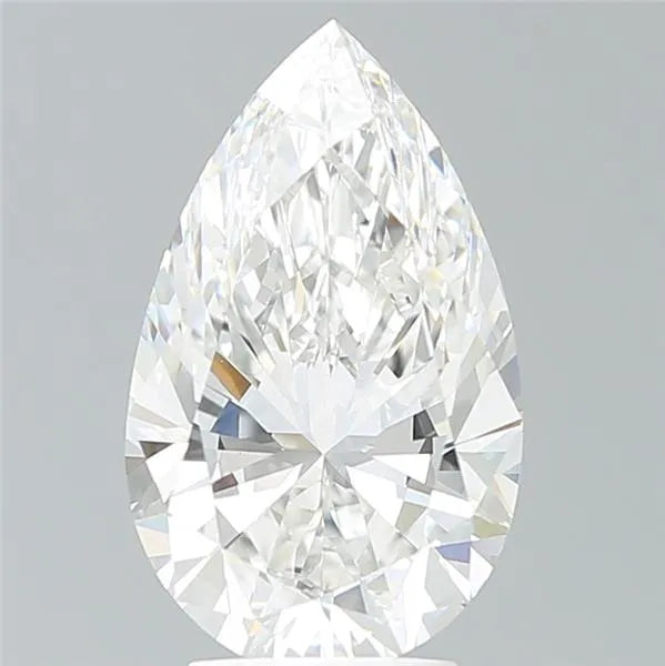3.91ct Pear Lab Grown Diamond (Colour F, Clarity VS1, IGI Certified)