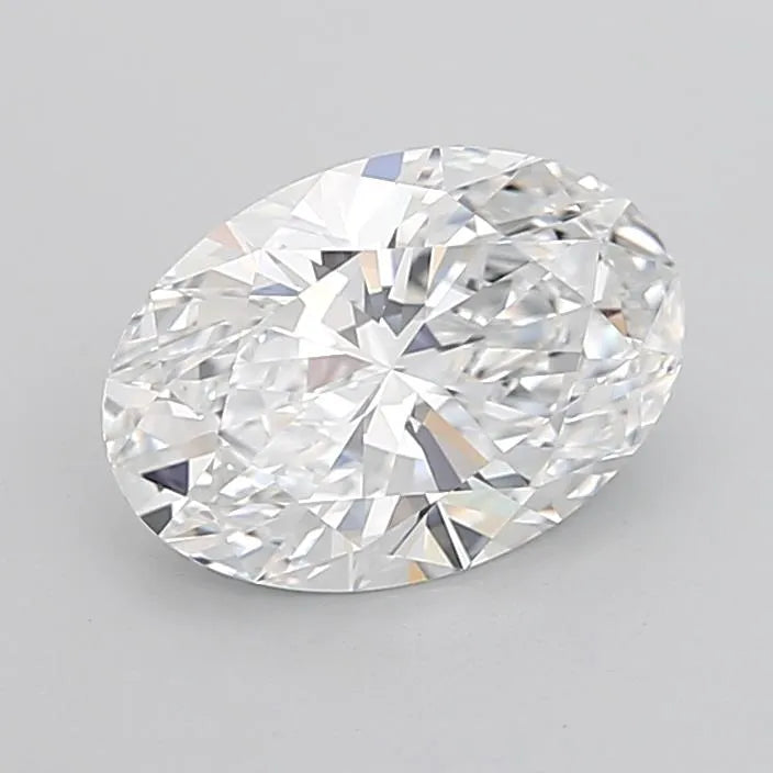 3.92ct Oval Lab Grown Diamond (Colour D, Clarity VVS1, Cut EX, IGI Certified)