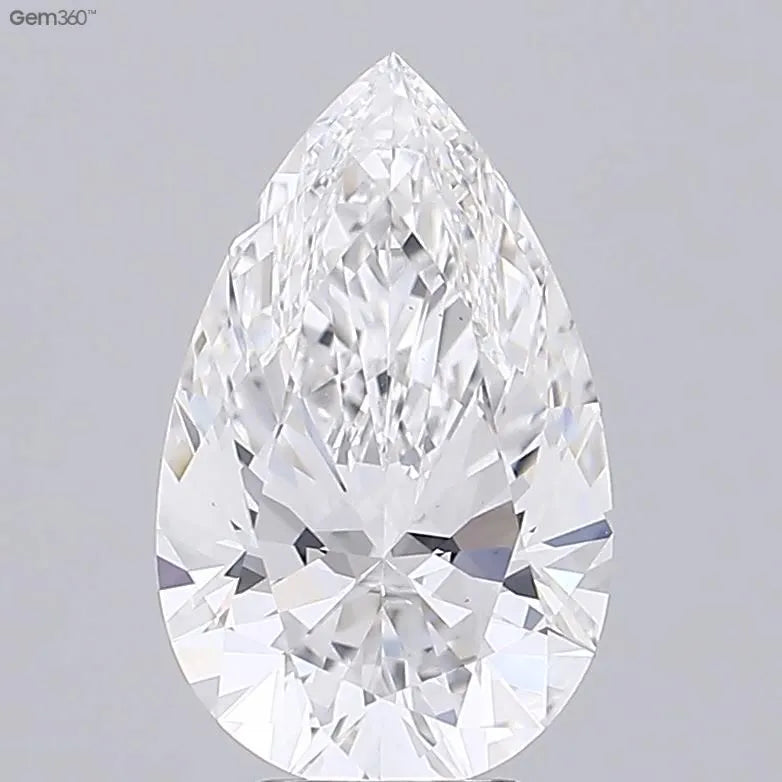 3.92ct Pear Lab Grown Diamond (Colour E, Clarity VS1, GIA Certified)