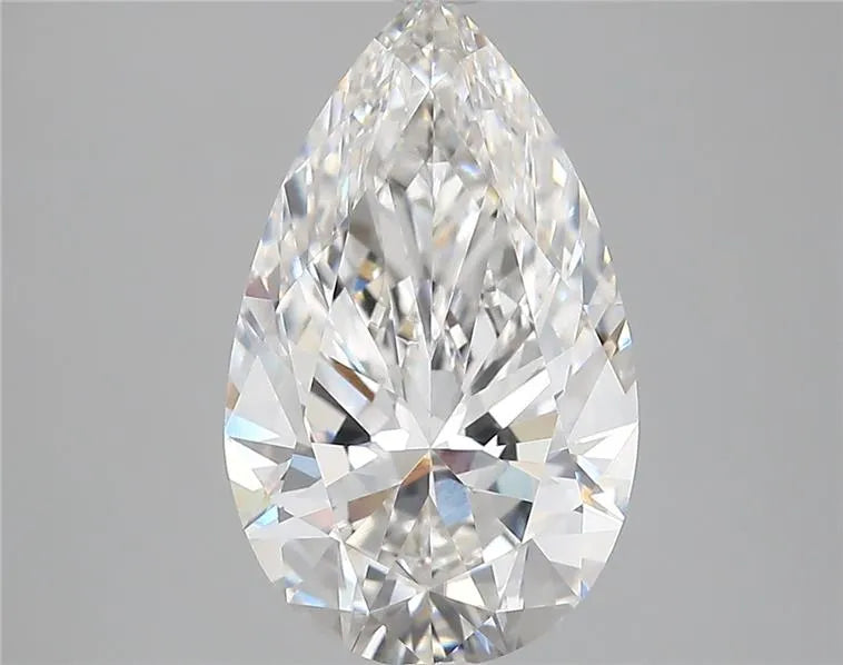 3.92ct Pear Lab Grown Diamond (Colour F, Clarity VVS1, IGI Certified)