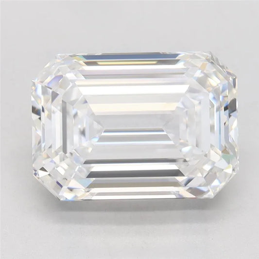 3.93ct Emerald Lab Grown Diamond (Colour E, Clarity VVS1, GIA Certified)