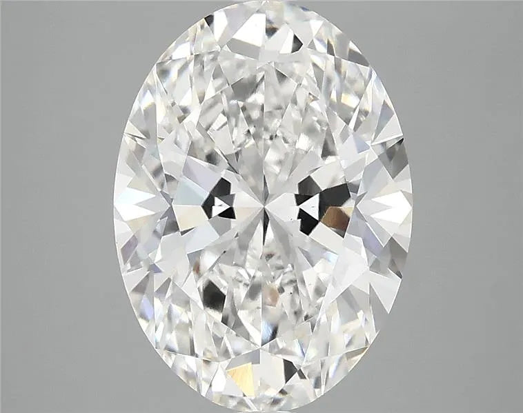3.93ct Oval Lab Grown Diamond (Colour E, Clarity VS1, IGI Certified)