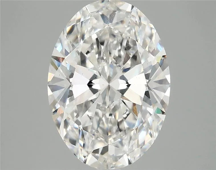 3.93ct Oval Lab Grown Diamond (Colour F, Clarity VS2, IGI Certified)